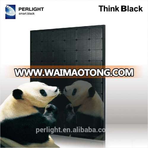 Perlight New Design Monocrystalline Solar Panel 300w 290w 280w 270w All Black Solar Panel Price